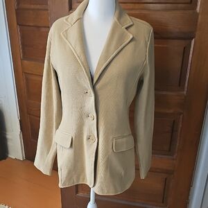 Ralph Lauren Camel-Tone Women's Tailored Blazer
